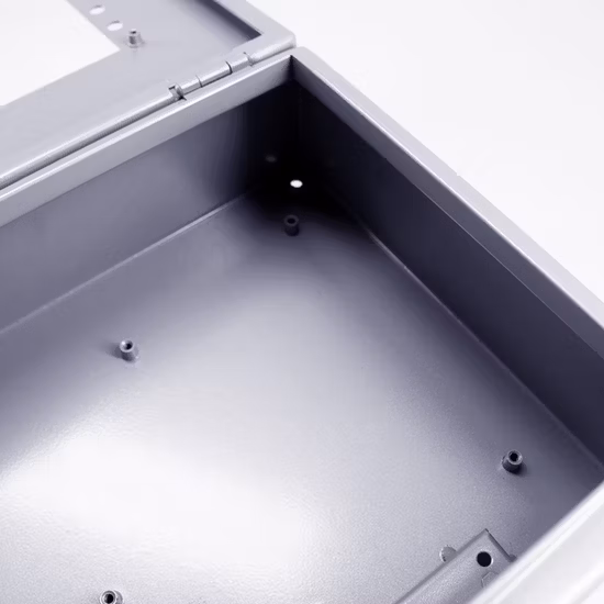 Custodia in metallo con scatola di distribuzione in acciaio inossidabile con lavorazione personalizzata della lamiera